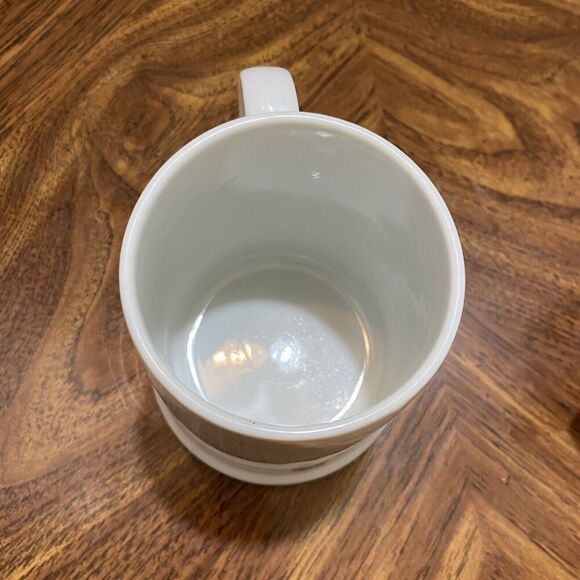 Snoopy Beagle Dog Peanuts Coffee Mug Sleigh Merry Christmas 1976 Woodstock Lot 2 - Picture 12 of 13